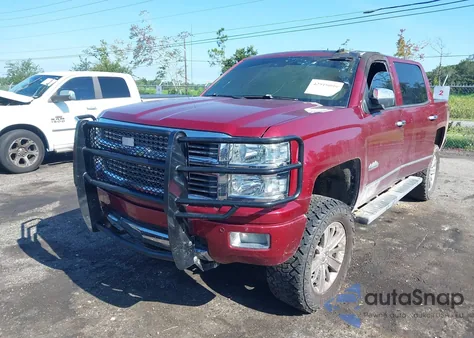 2014 Chevrolet Silverado High Country from USA, damaged, VIN 3GCUKTECXEG414177